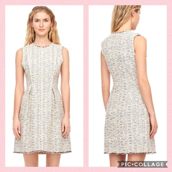 🎉 sale!🎉Rebecca Taylor Rainbow Tweed Dress - Picture 3 of 8